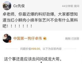 卓伟爆料娱乐圈明星是谁,揭秘娱乐圈神秘明星身份